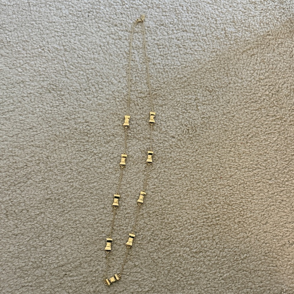 Kate Spade Gold Bow Necklace